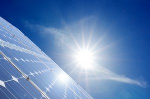 Energieerzeugung durch Solarstrom