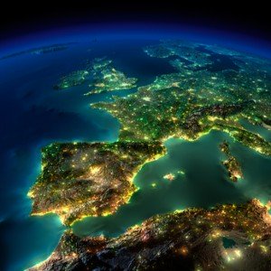 Gewerbestrom-Verbrauch in Europa